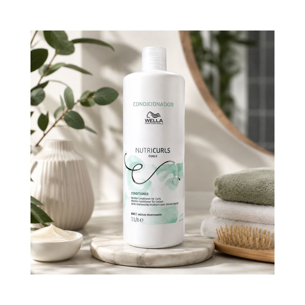 CONDICIONADOR NUTRICURLS WELLA PROFISSIONALS 1000ML