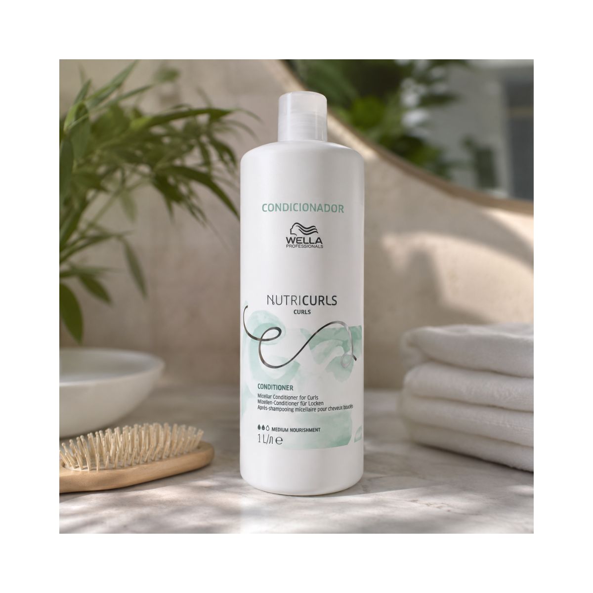 CONDICIONADOR NUTRICURLS WELLA PROFISSIONALS 1000ML