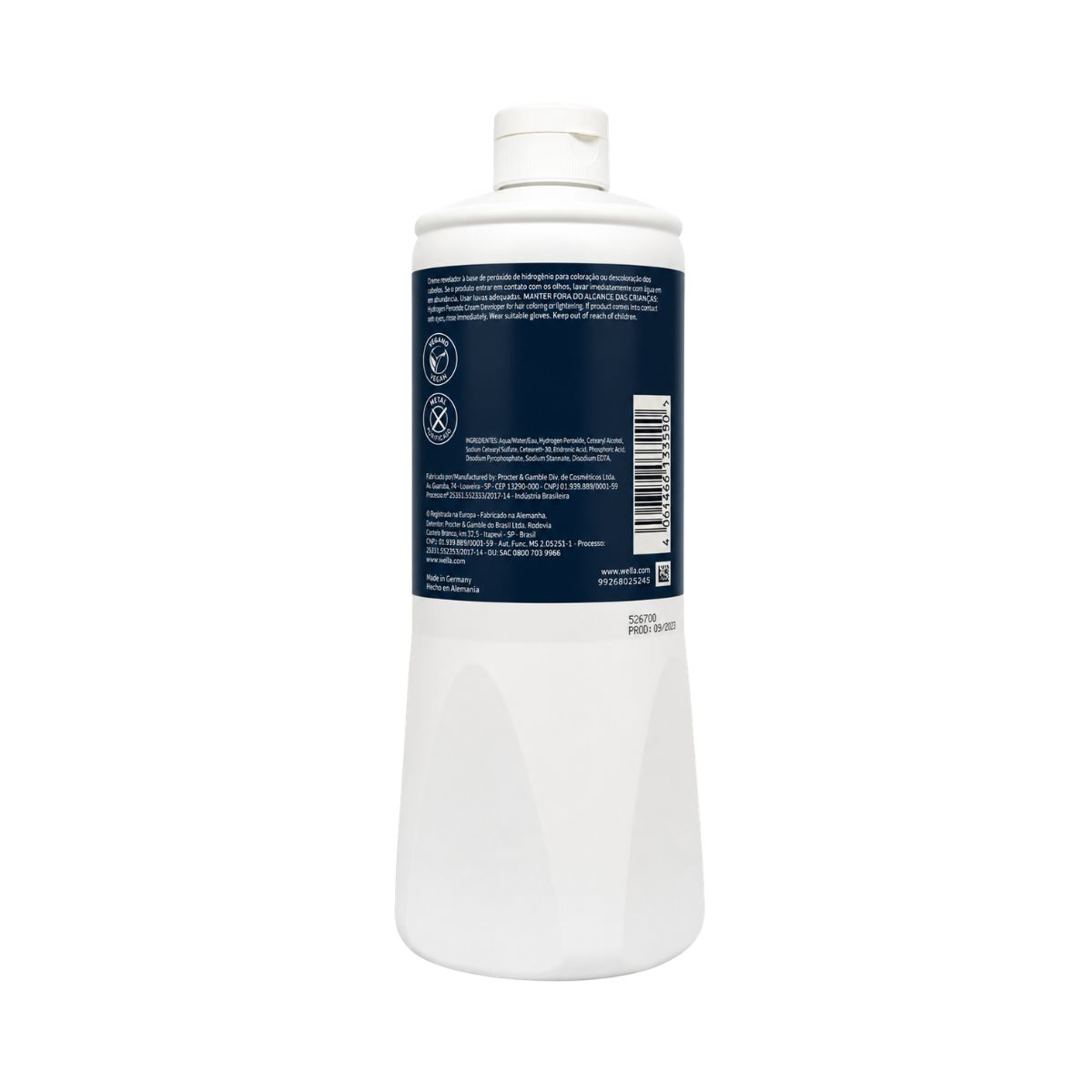 OXIDANTE WELLOXON PERFECT 9% 30 VOLUMES WELLA PROFISSIONALS 1000ML