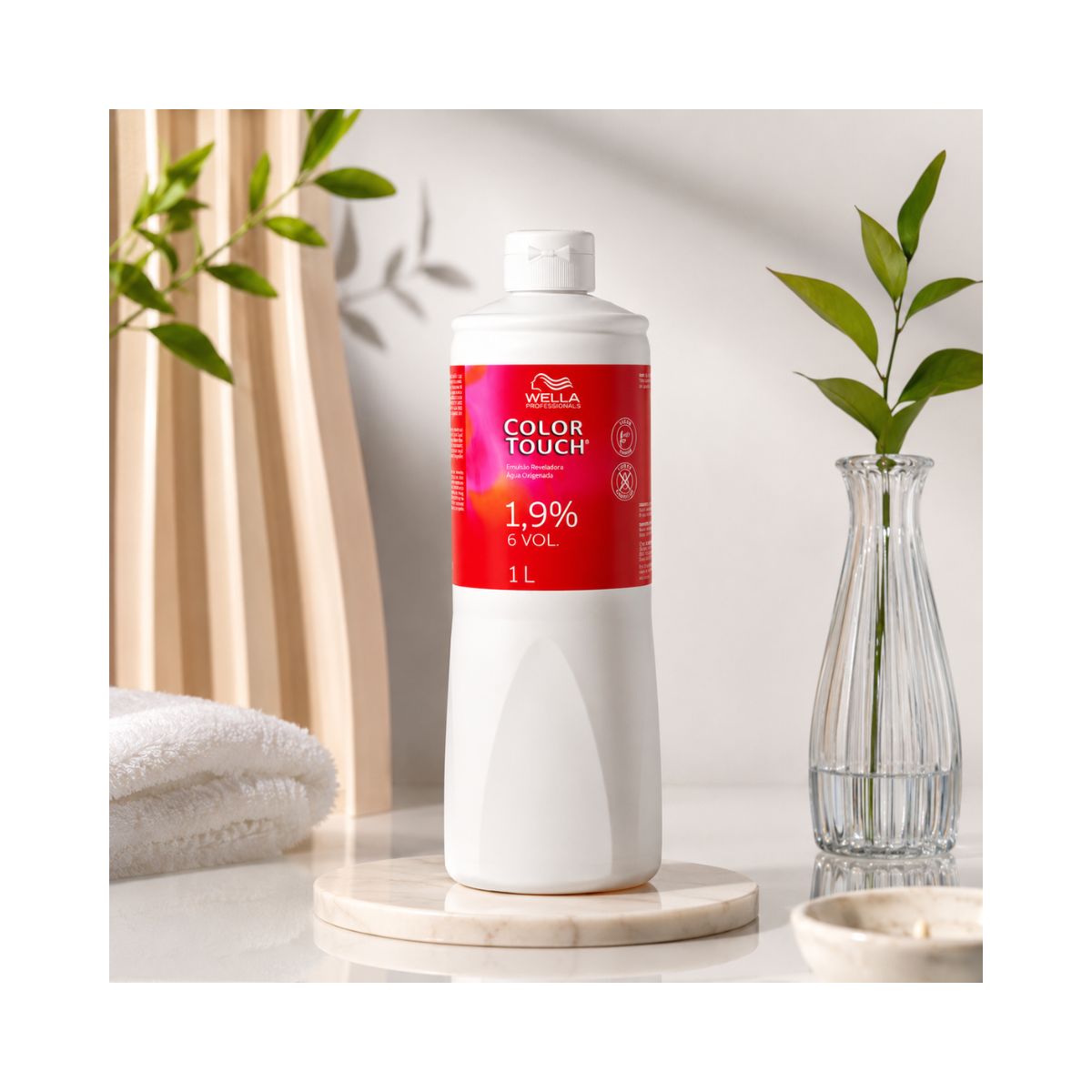 EMULSÃO REVELADORA COLOR TOUCH 6 VOLUMES WELLA PROFISSIONALS 1000ML