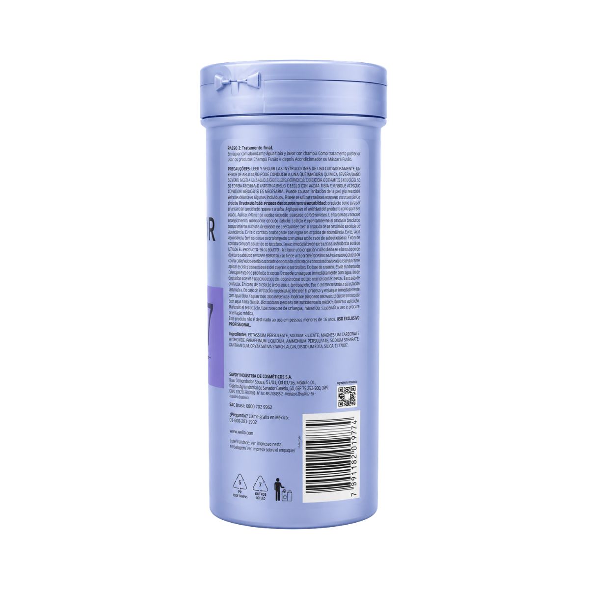 PÓ DESCOLORANTE BLONDOR MULTI WELLA PROFISSIONALS 400G