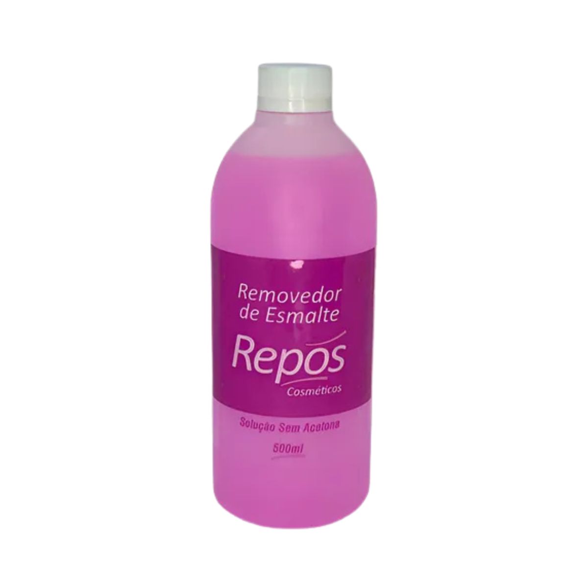 REMOVEDOR DE ESMALTES SEM ACETONA REPOS 500ML