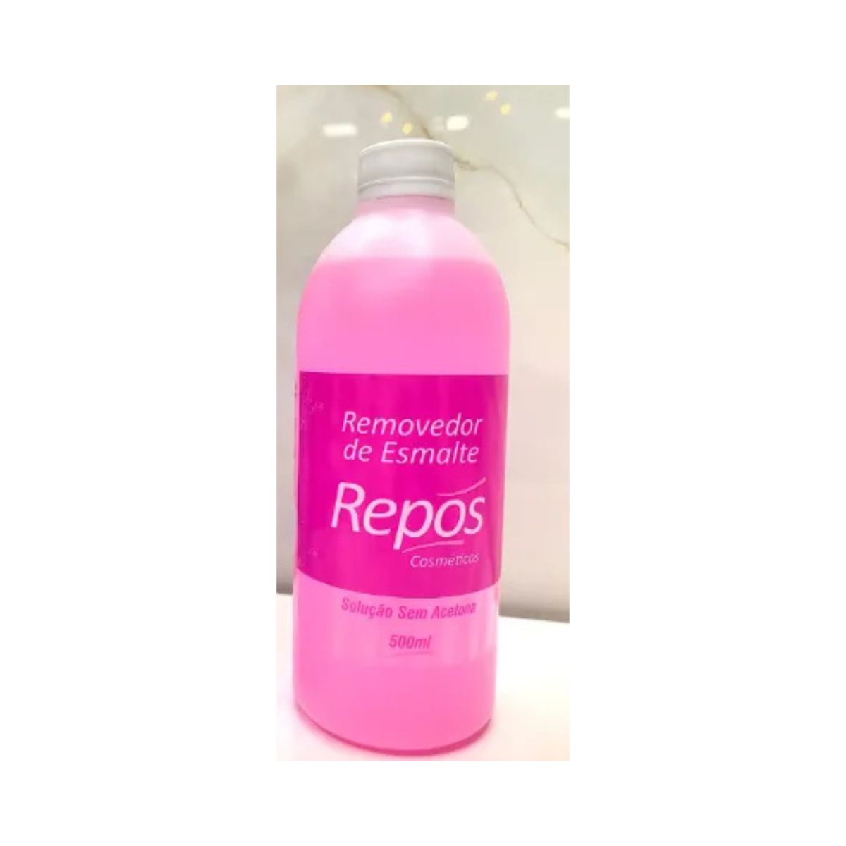 REMOVEDOR DE ESMALTES SEM ACETONA REPOS 500ML