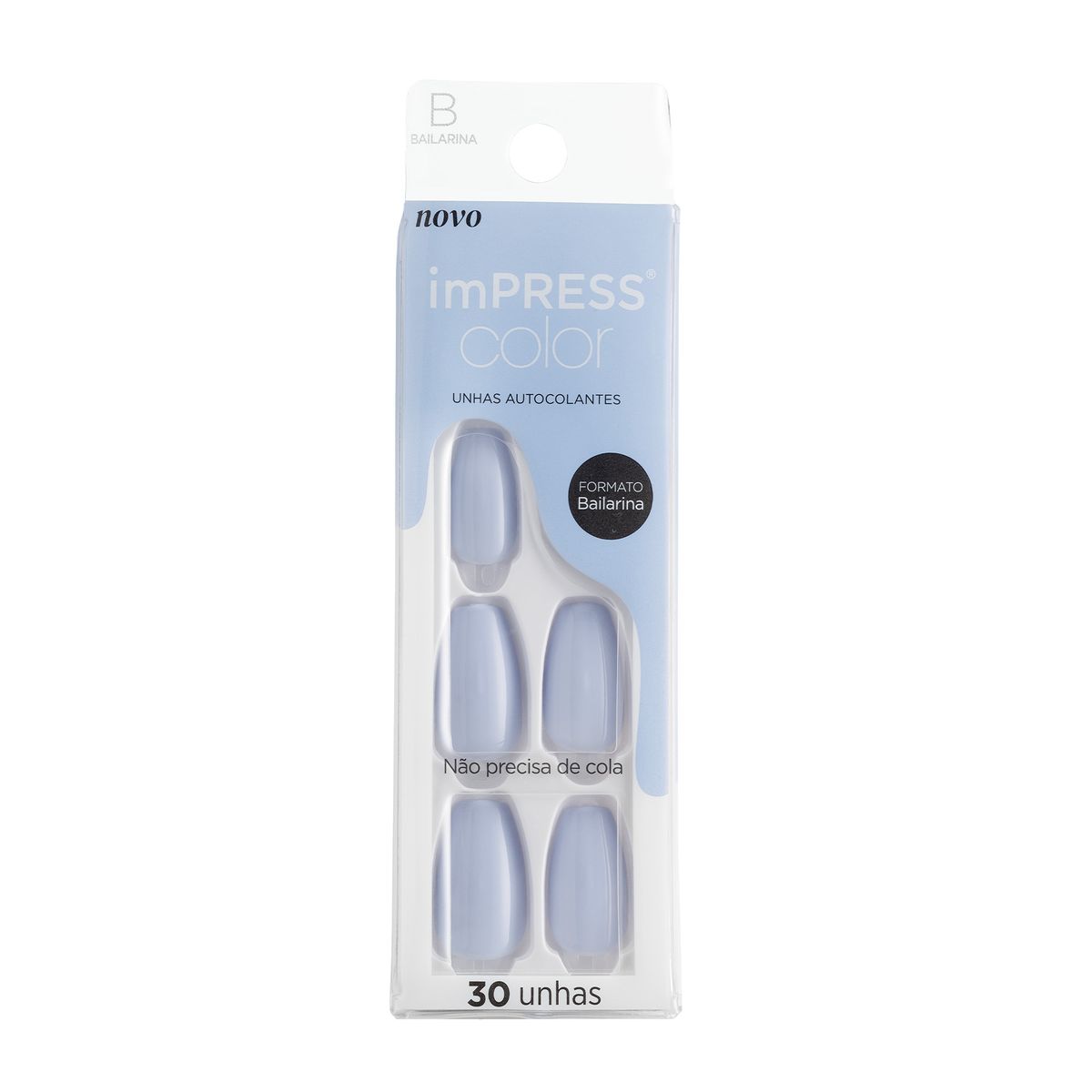 UNHAS POSTIÇAS AUTOCOLANTES COLOR BAILARINA CLOUDLESS KISS NEW YORK