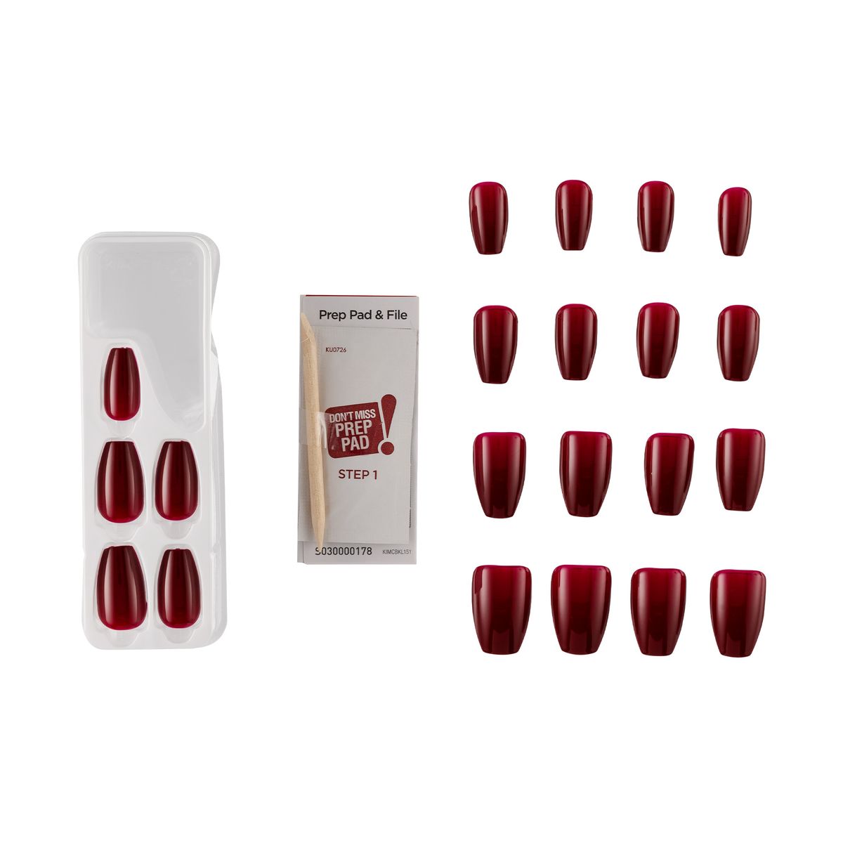 UNHAS POSTIÇAS AUTOCOLANTES COLOR BAILARINA WINERY IN NYC KISS NEW YORK
