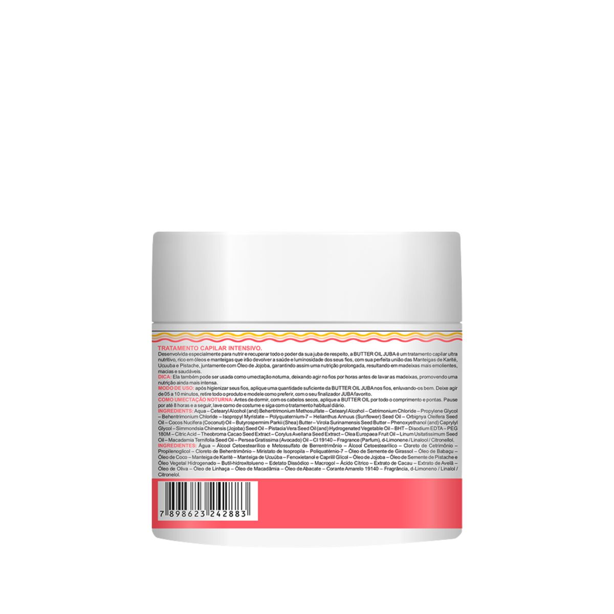 MÁSCARA JUBA BUTTER OIL WIDI CARE 500G