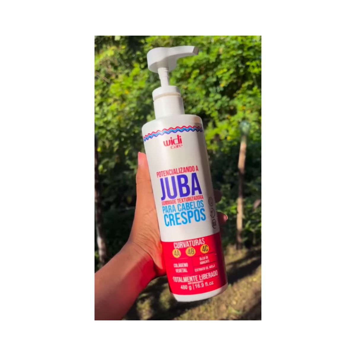 FINALIZADOR POTENCIALIZADOR JUBA GOMMAGE WIDI CARE 480G