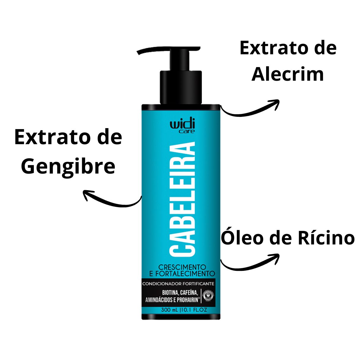CONDICIONADOR FORTIFICANTE CABELEIRA WIDI CARE 300ML
