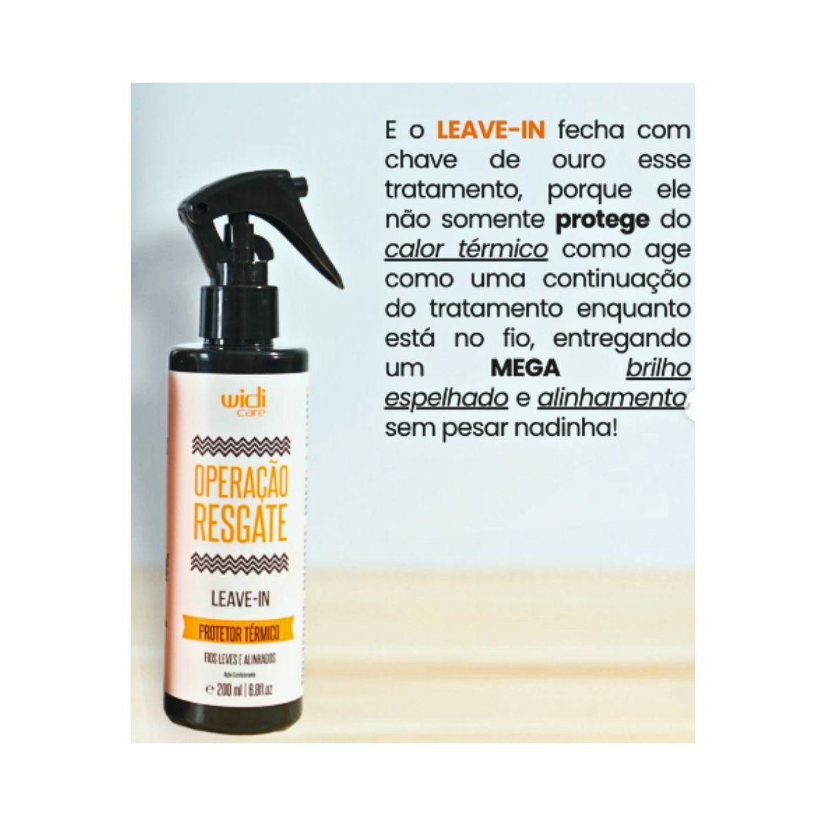 LEAVE - IN OPERAÇÃO RESGATE WIDI CARE 200ML