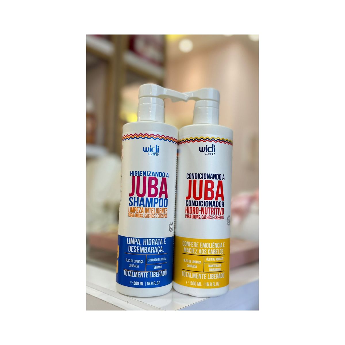 KIT WIDI CARE HIGIENIZANDO A JUBA SHAMPOO + CONDICONADOR