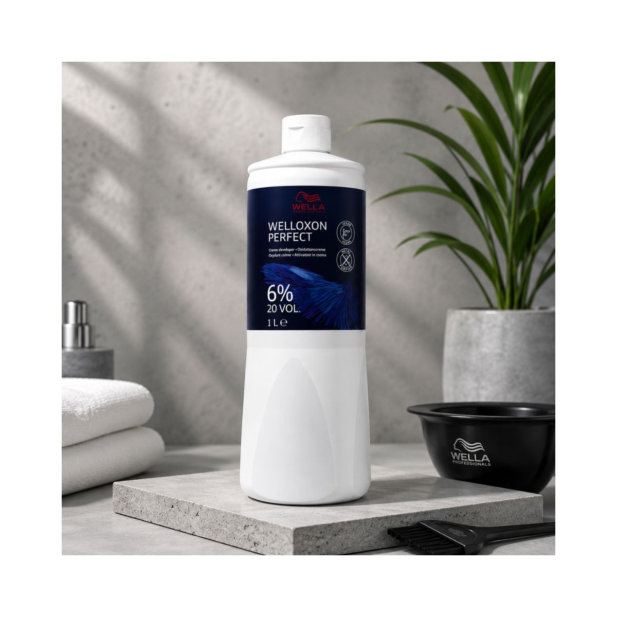 OXIDANTE WELLOXON PERFECT 6% 20 VOLUMES WELLA PROFISSIONALS 1000ML