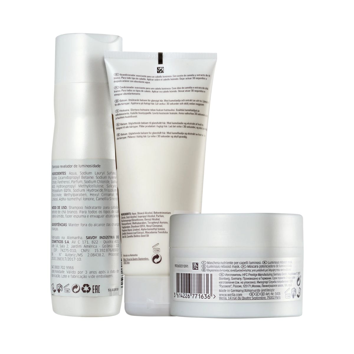 KIT WELLA PROFISSIONALS OIL REFLECTIONS ( 3 PRODUTOS )