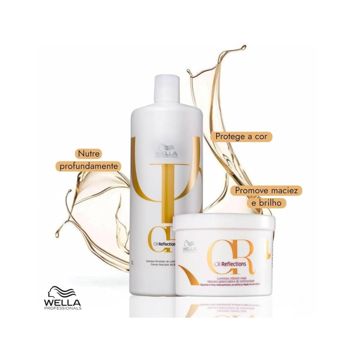 KIT WELLA PROFISSIONALS OIL REFLECTIONS ( 2 PRODUTOS )