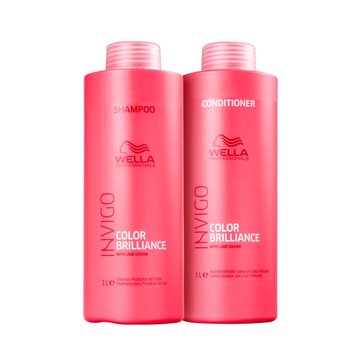 KIT WELLA PROFISSIONALS COLOR BRILLIANCE SHAMPOO 1 LITRO + CONDICIONADOR 1 LITRO
