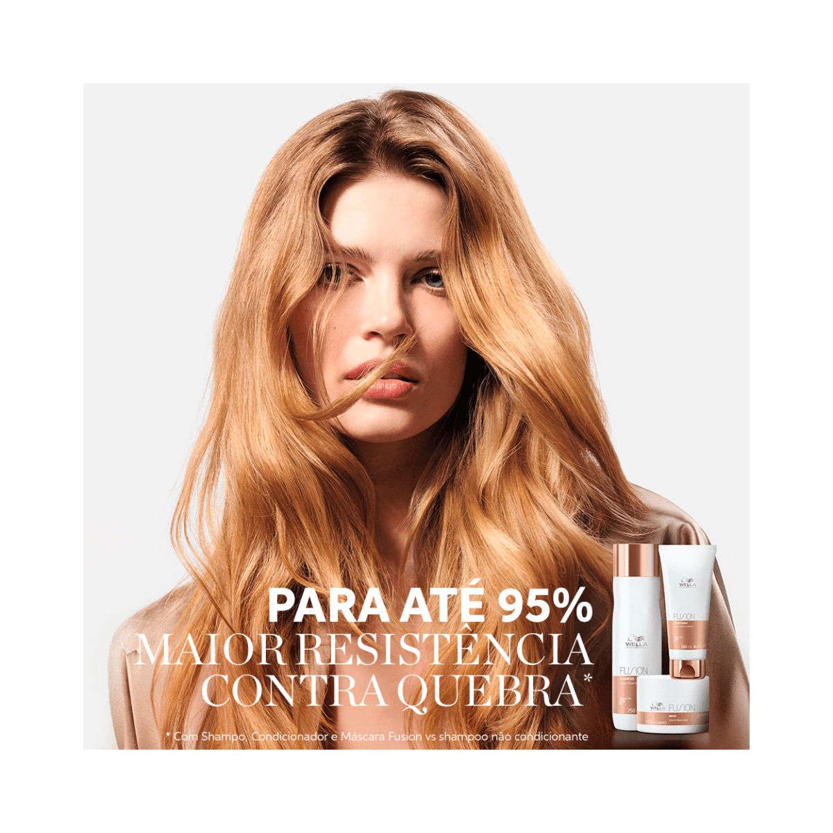 KIT WELLA PROFISSIONALS FUSION INTENSE REPAIR MÁSCARA + CONDICIONADOR + SHAMPOO