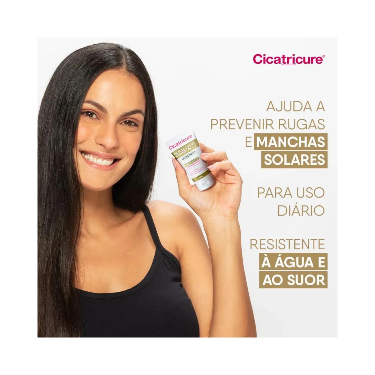 PROTETOR CICATRICURE FP50 ANTISSINAIS 40GR