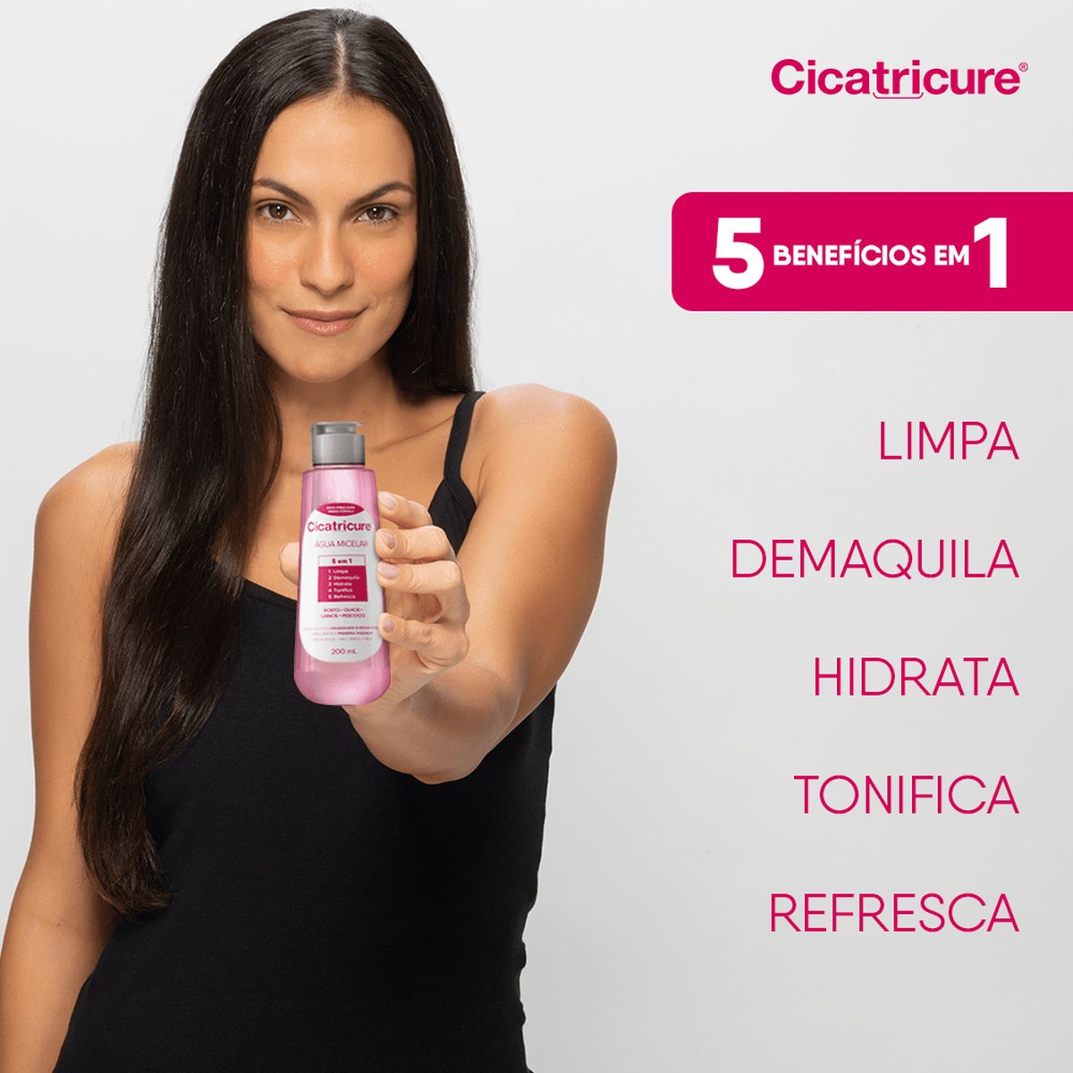 ÁGUA MICELAR CICATRICURE 200ML