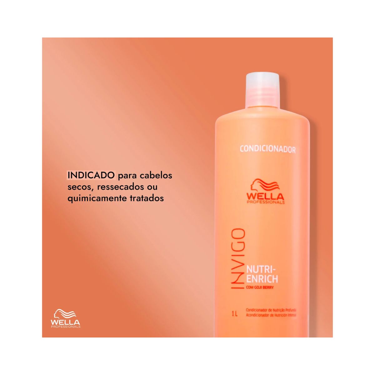 KIT WELLA PROFISSIONALS INVIGO NUTRI ENRICH SH+COND+OLEO ( 3 PRODUTOS )