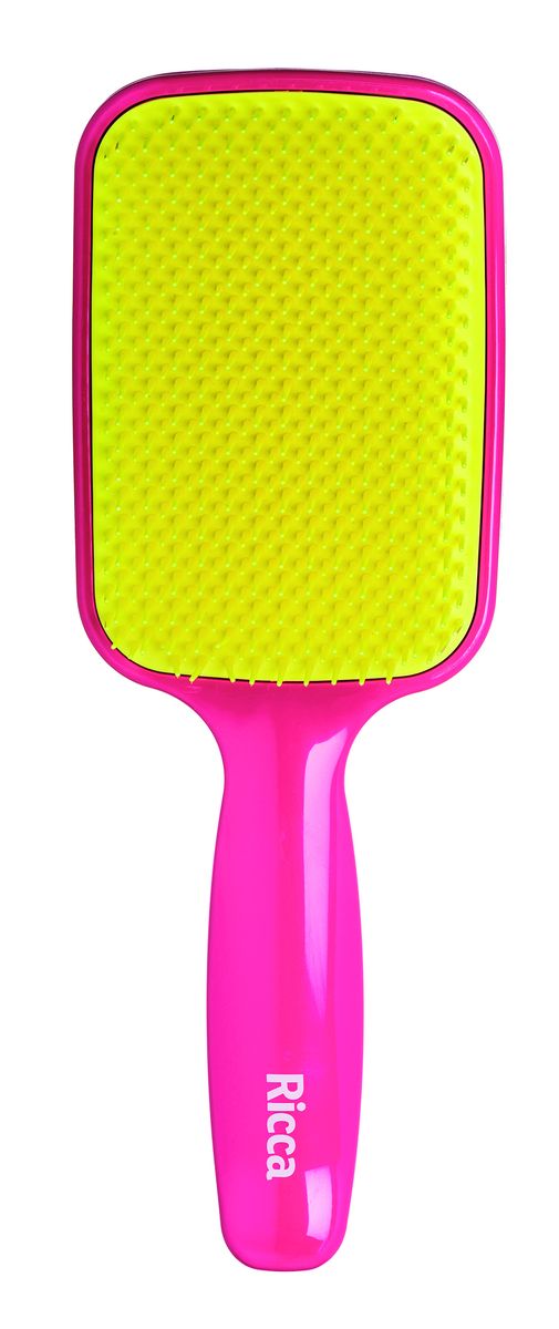 ESCOVA DE CABELOS RAQUETE FLEX PINK REF:450 RICCA