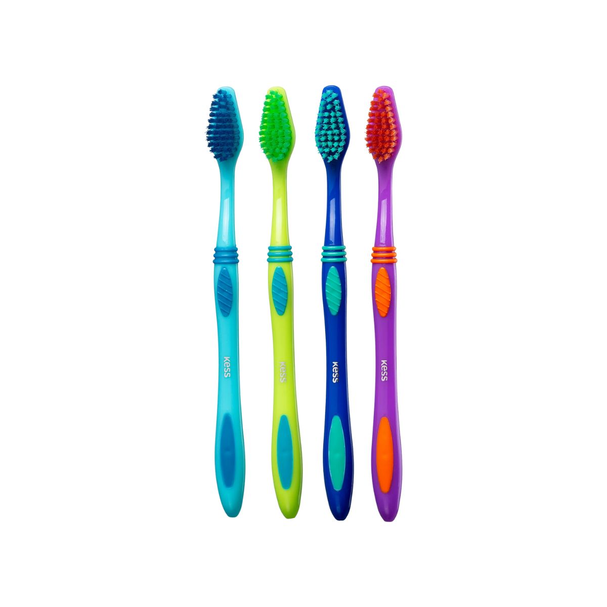 KIT ESCOVAS DE DENTE BASIC SUPRA KESS COM 4 UNIDADES