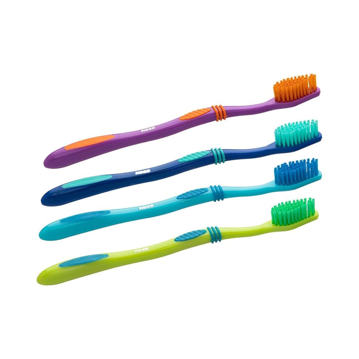 KIT ESCOVAS DE DENTE BASIC SUPRA KESS COM 4 UNIDADES