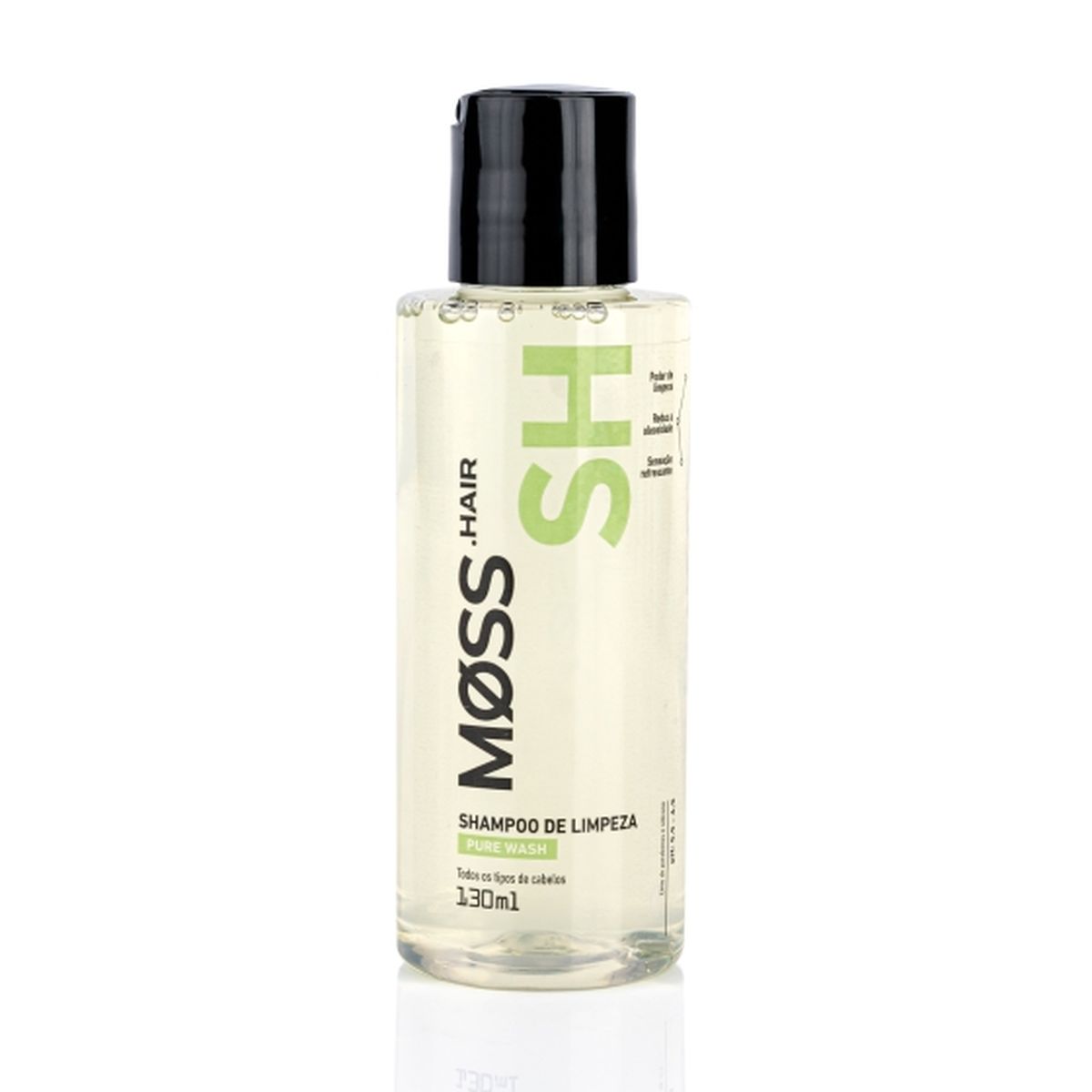 SHAMPOO DE LIMPEZA PURE WASH TRAVEL SIZE MOSS 130ML