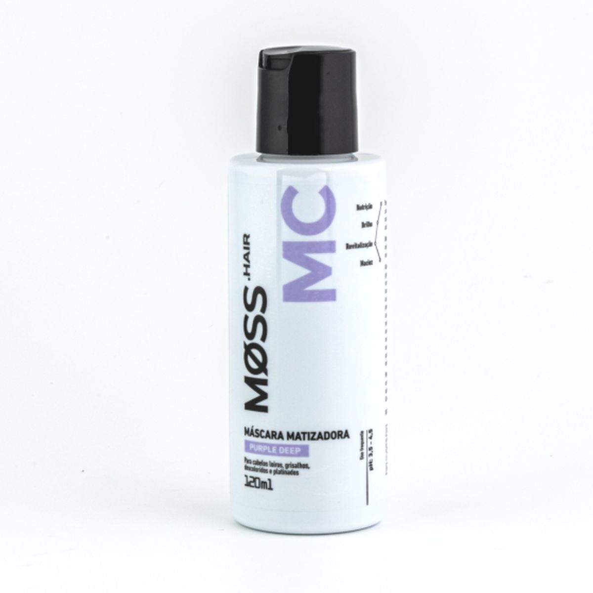 MÁSCARA MATIZADORA PURPLE DEEP TRAVEL SIZE MOSS 120ML