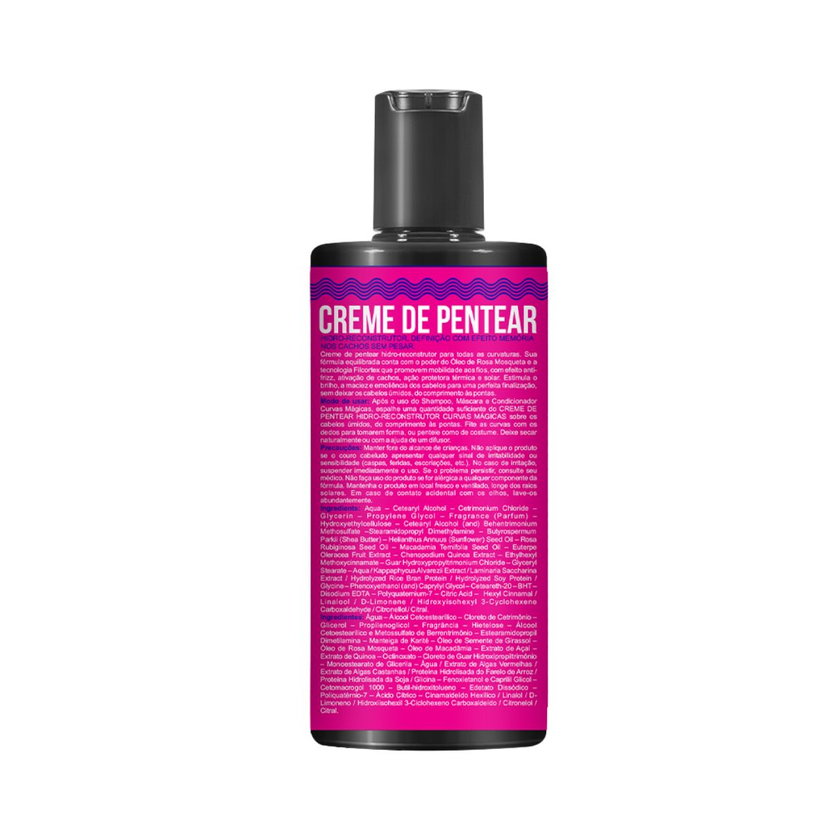 CREME DE PENTEAR HIDRO RECONSTRUTOR CURVAS MÁGICAS WIDI CARE 300ML