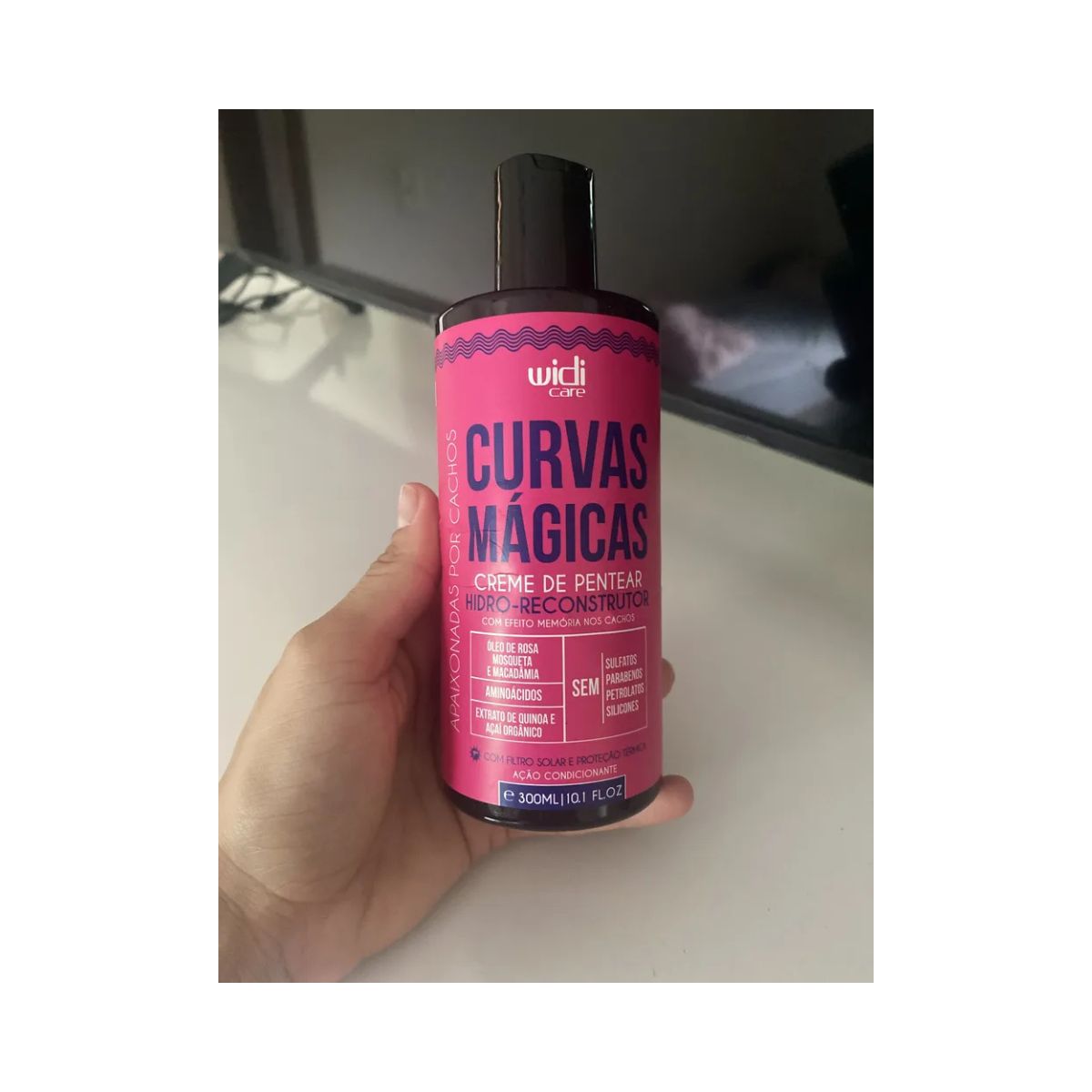 CREME DE PENTEAR HIDRO RECONSTRUTOR CURVAS MÁGICAS WIDI CARE 300ML