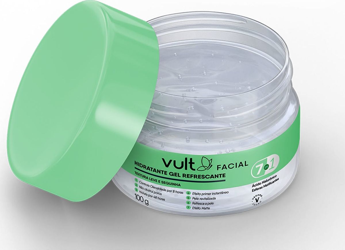 CREME FACIAL HIDRATANTE GEL REFRESCANTE VULT 100GR
