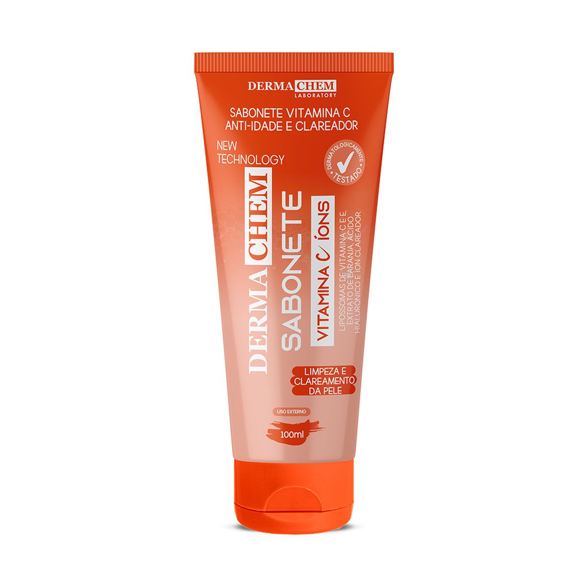 SABONETE LÍQUIDO VITAMINA C ANTI - IDADE DERMACHEM 100ML