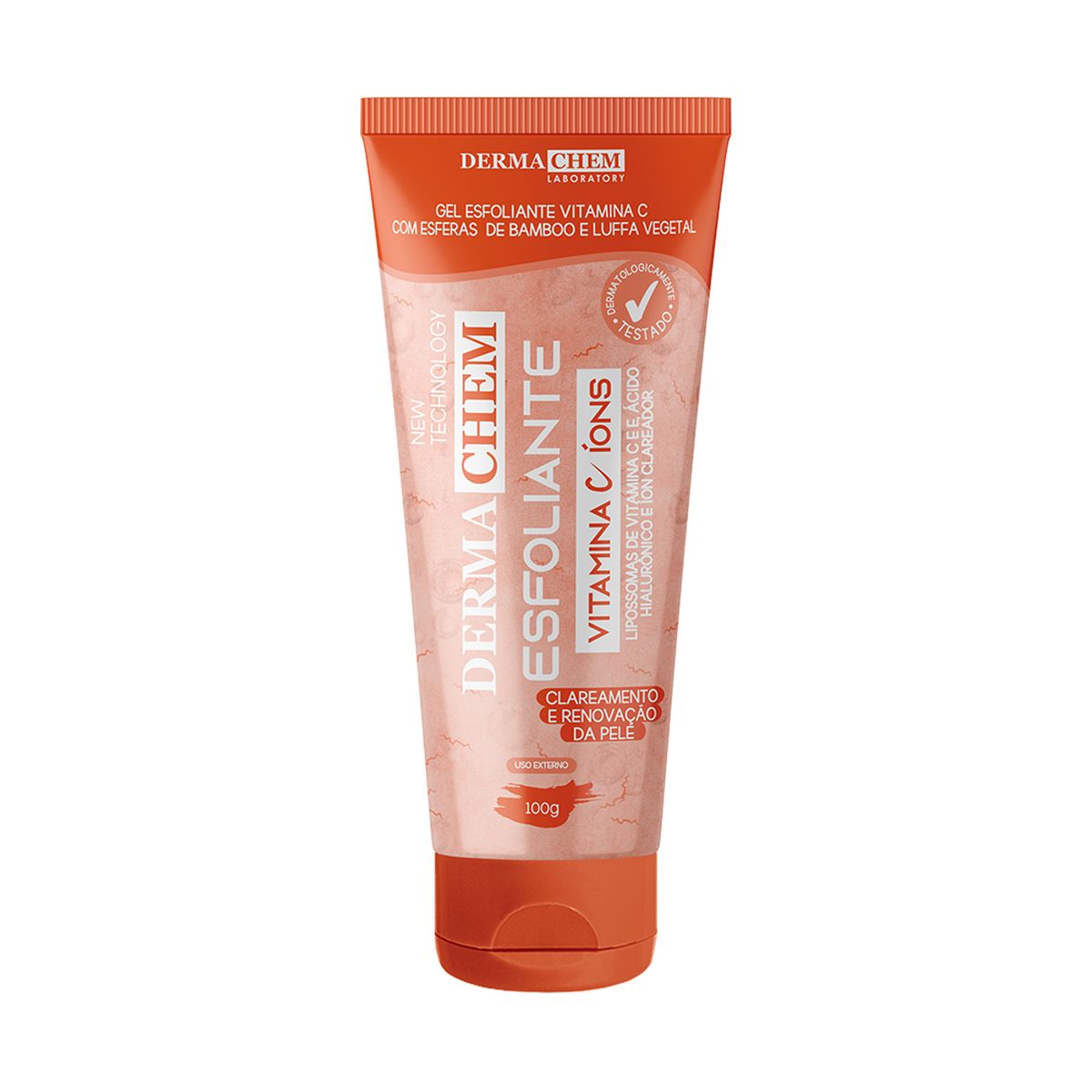 GEL ESFOLIANTE FACIAL VITAMINA C DERMACHEM 100G