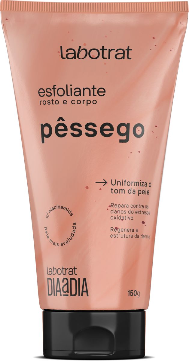ESFOLIANTE ROSTO E CORPO PÊSSEGO DIA A DIA LABOTRAT 150G