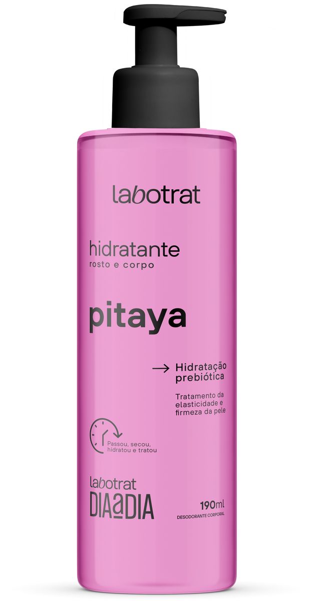 HIDRATANTE ROSTO E CORPO PITAYA DIA A DIA LABOTRAT 190ML