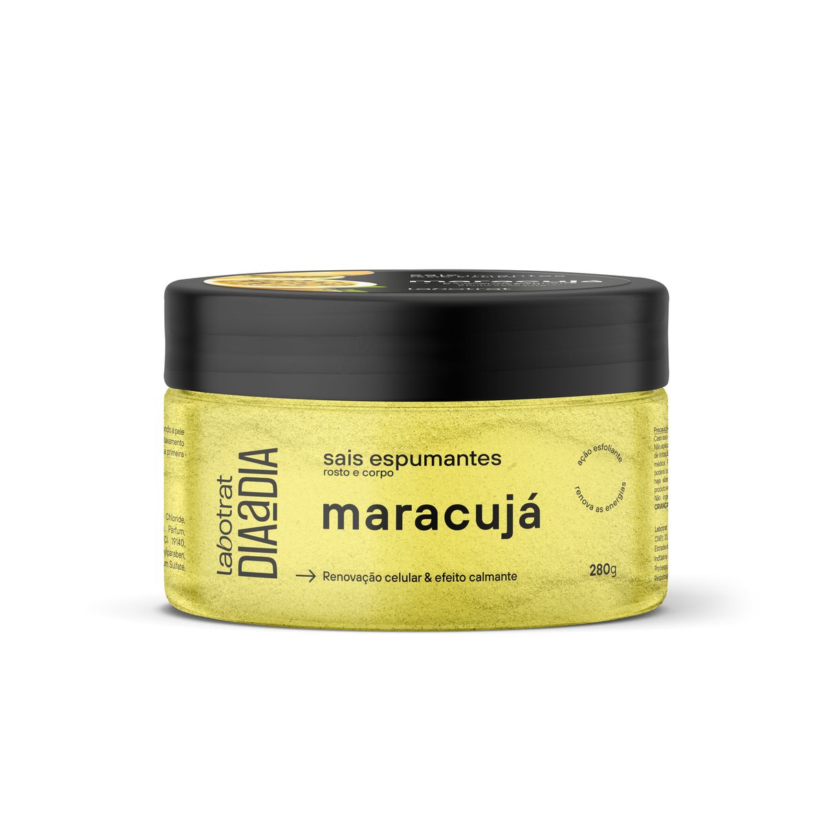 SAIS DE BANHO ESPUMANTES MARACUJÁ DIA A DIA LABOTRAT 280G