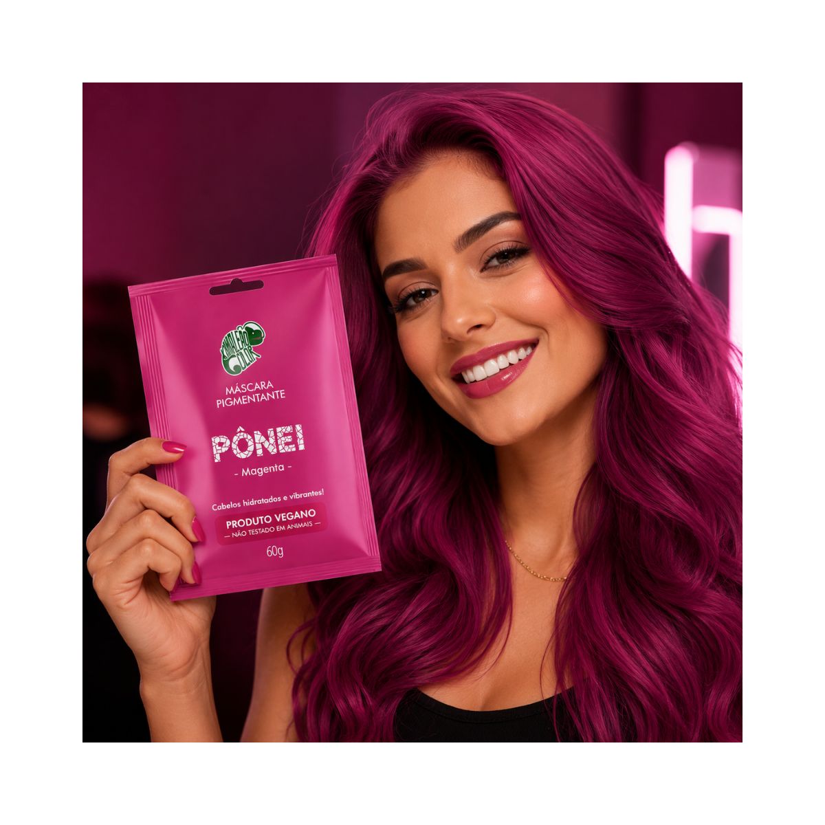 MÁSCARA PIGMENTANTE PONEI KAMALEÃO 60G