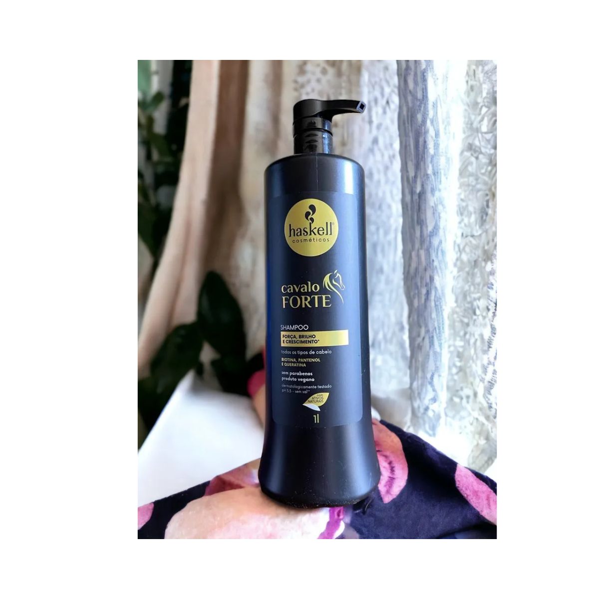 SHAMPOO CAVALO FORTE HASKELL 1L