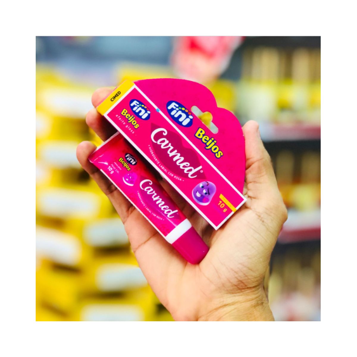 HIDRATANTE LABIAL FINI BEIJOS CARMED 10G