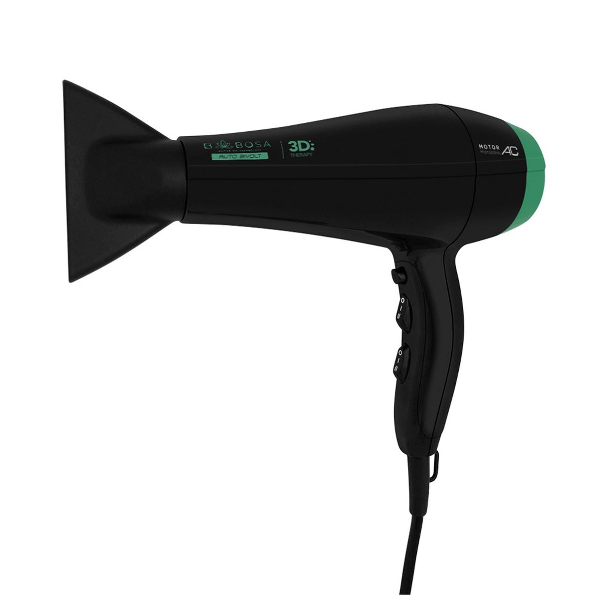 SECADOR DE CABELOS BABOSA CERAMIC ION 2100W GAMA ITALY 127V