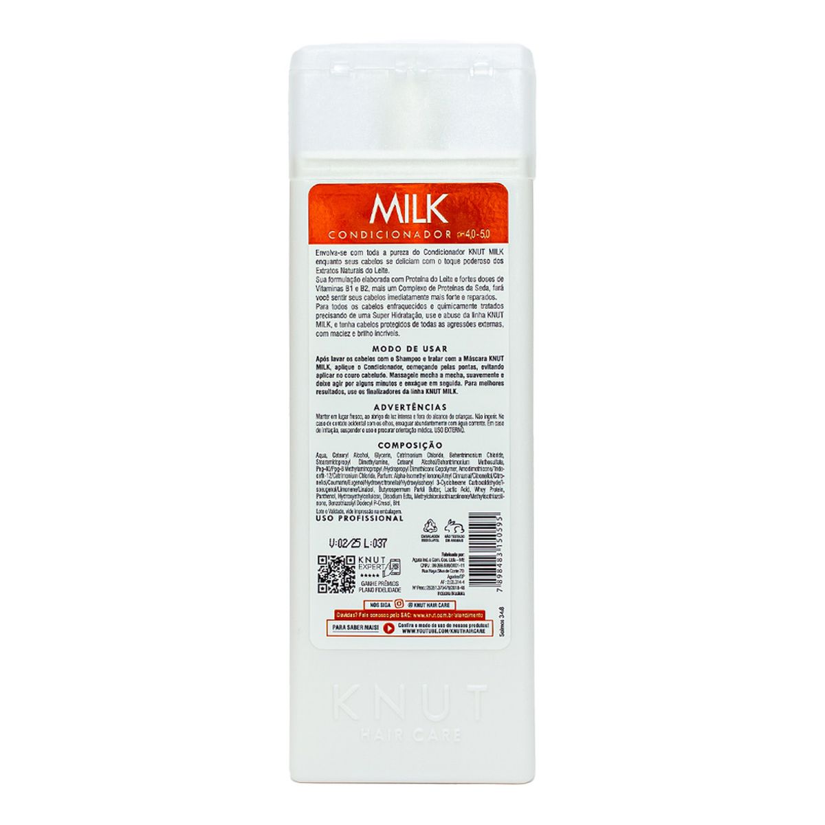 CONDICIONADOR MILK KNUT 250ML