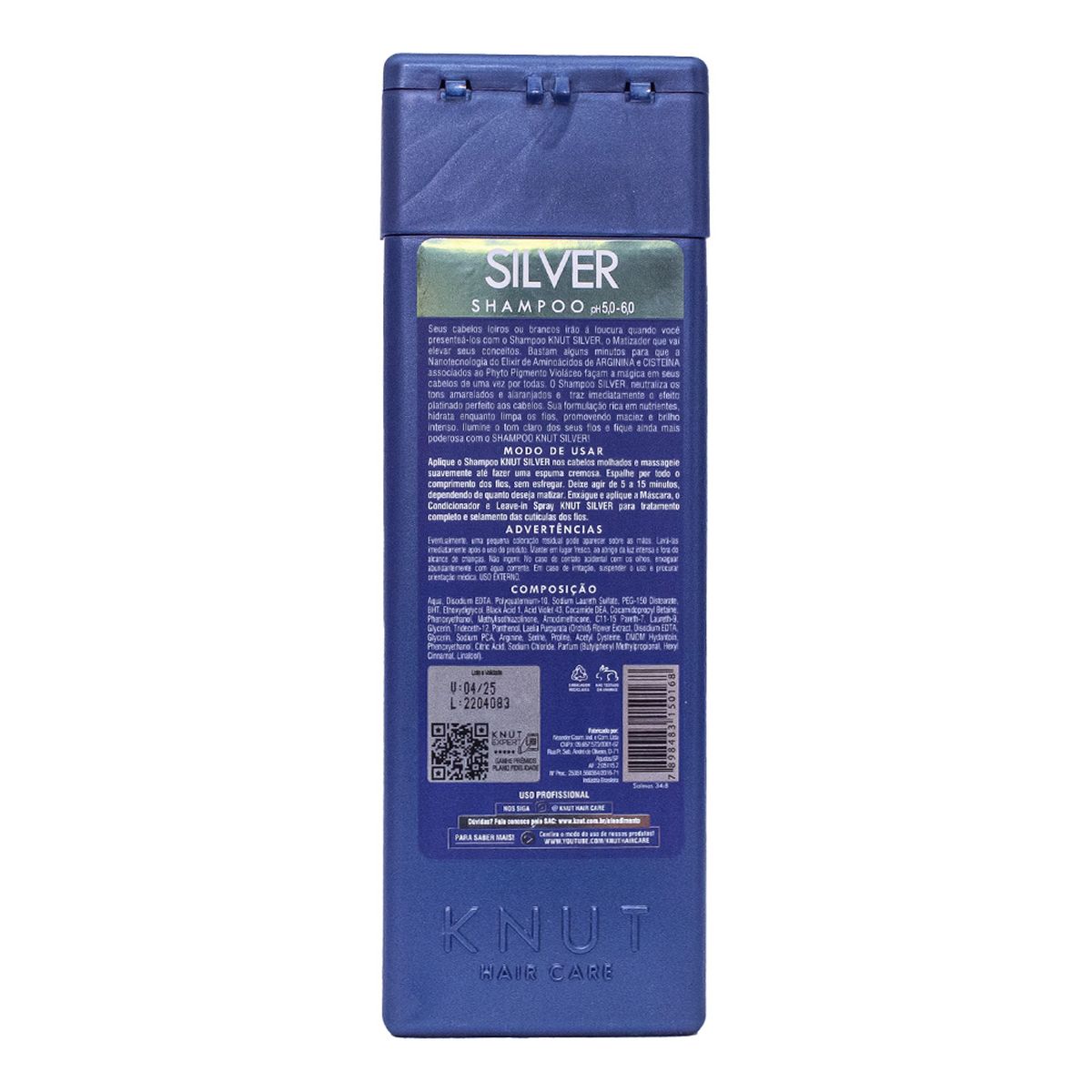 SHAMPOO SILVER CISTEINE KNUT 250ML