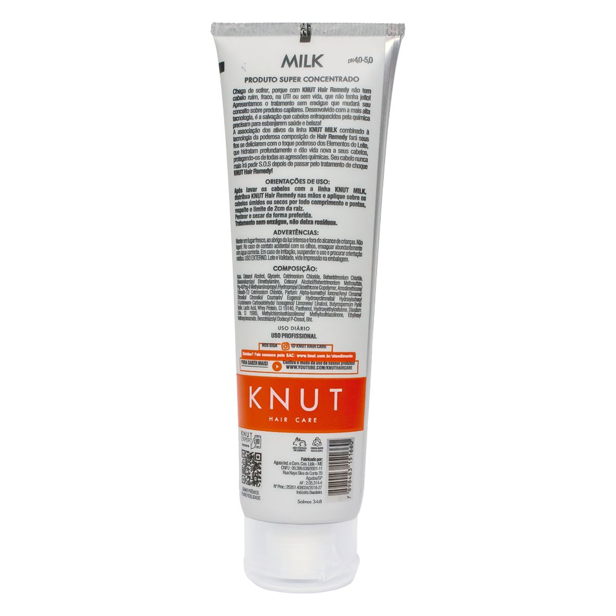 CREME HAIR REMEDY MILK KNUT 130G