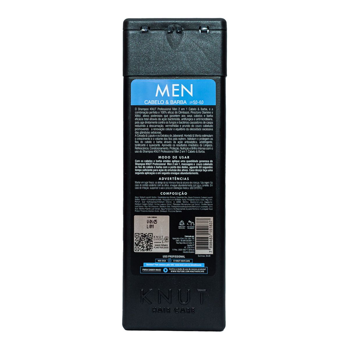 SHAMPOO MEN ANTICASPA KNUT 250ML