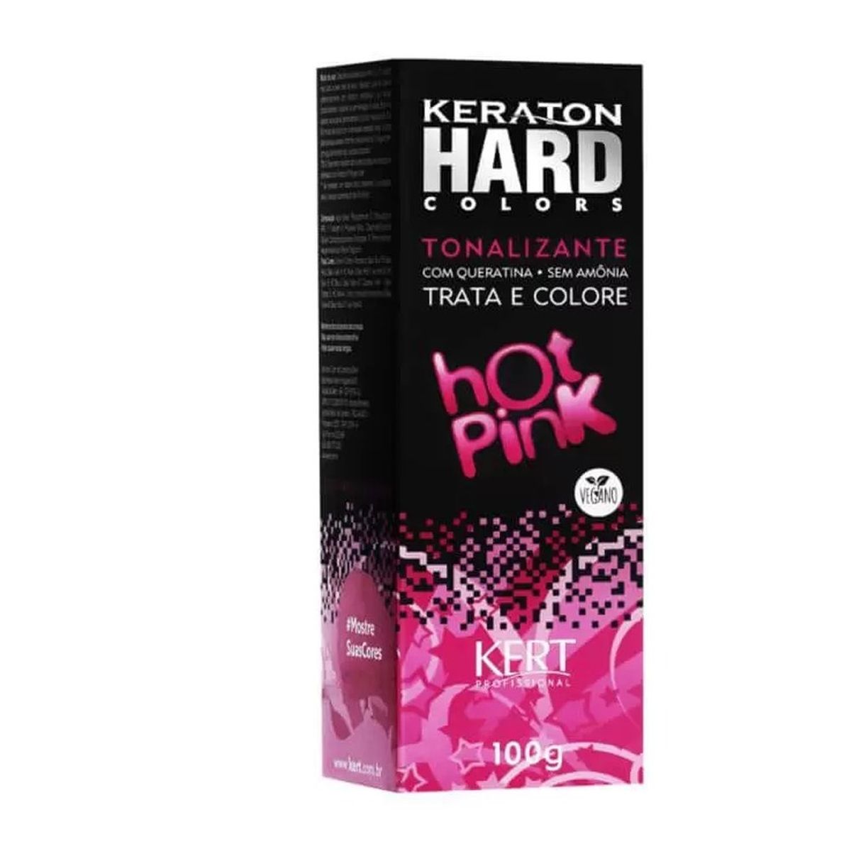 TONALIZANTE KERATON HARD COLORS HOT PINK KERT 100G
