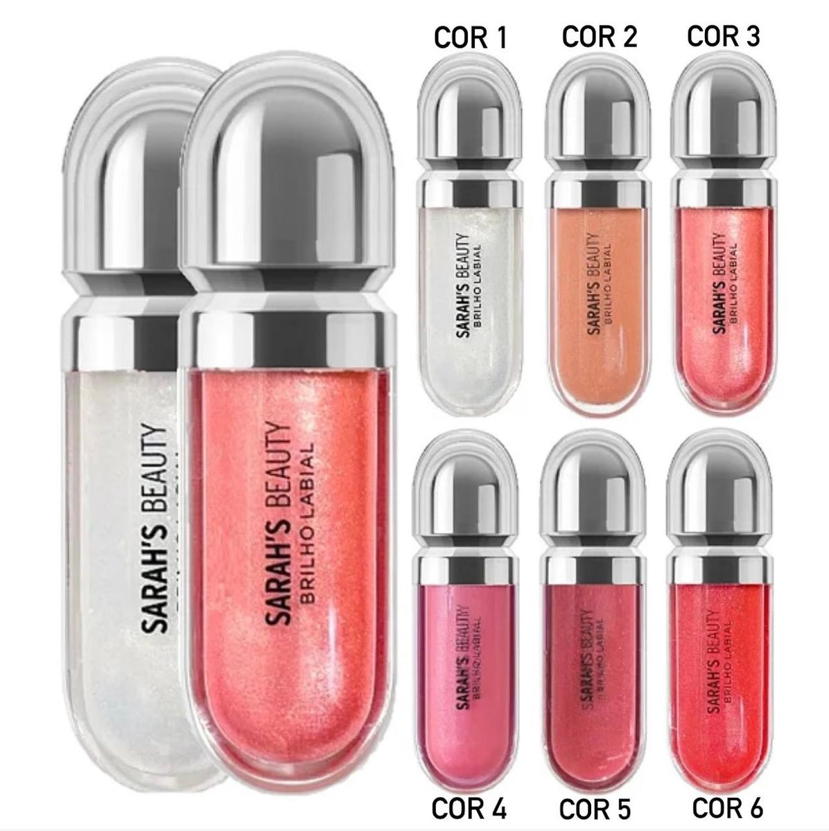 BRILHO LABIAL LIP GLOSS SARAH'S BEAUTY S6131