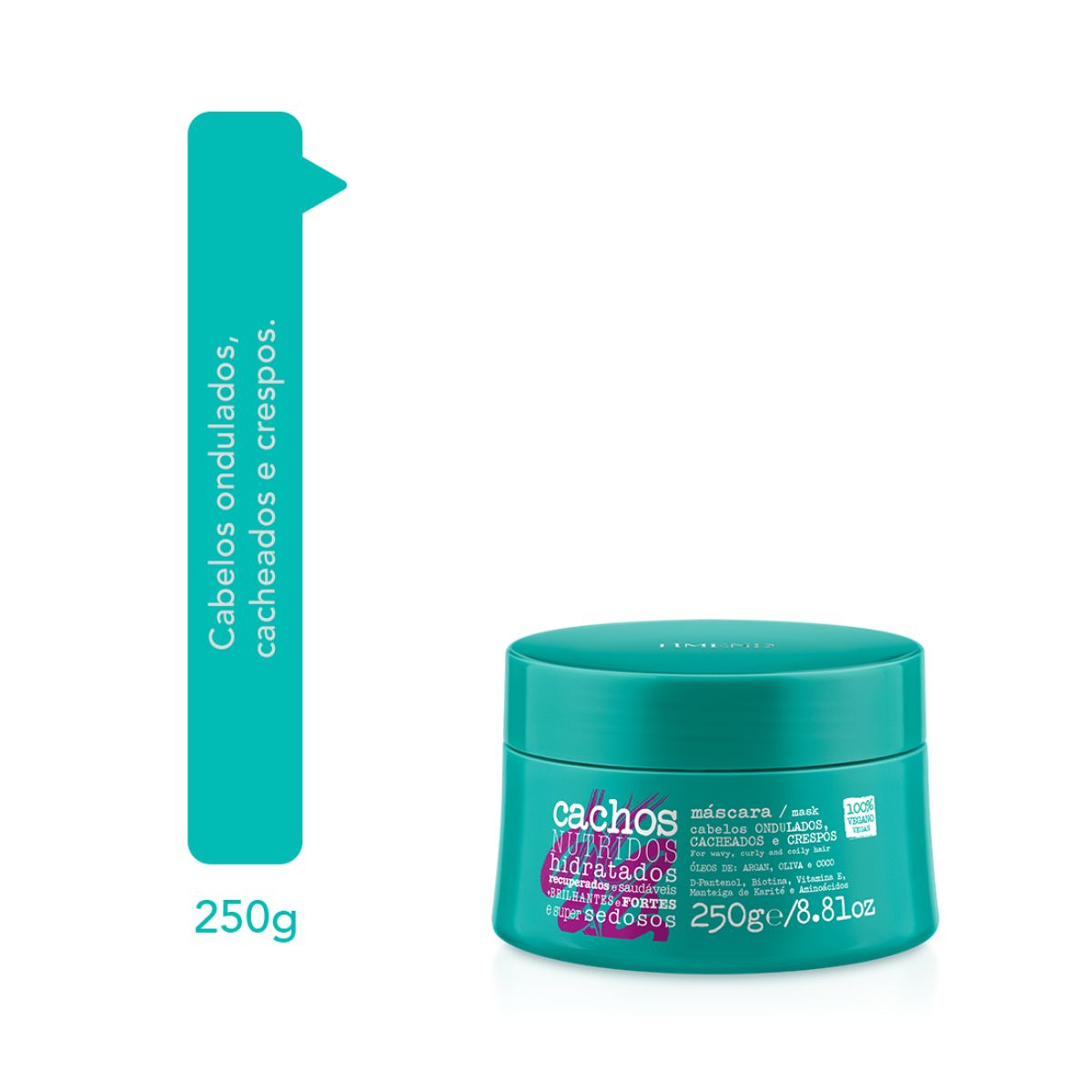 MASCARA CACHOS NUTRIDOS E HIDRATADOS AMEND 250G