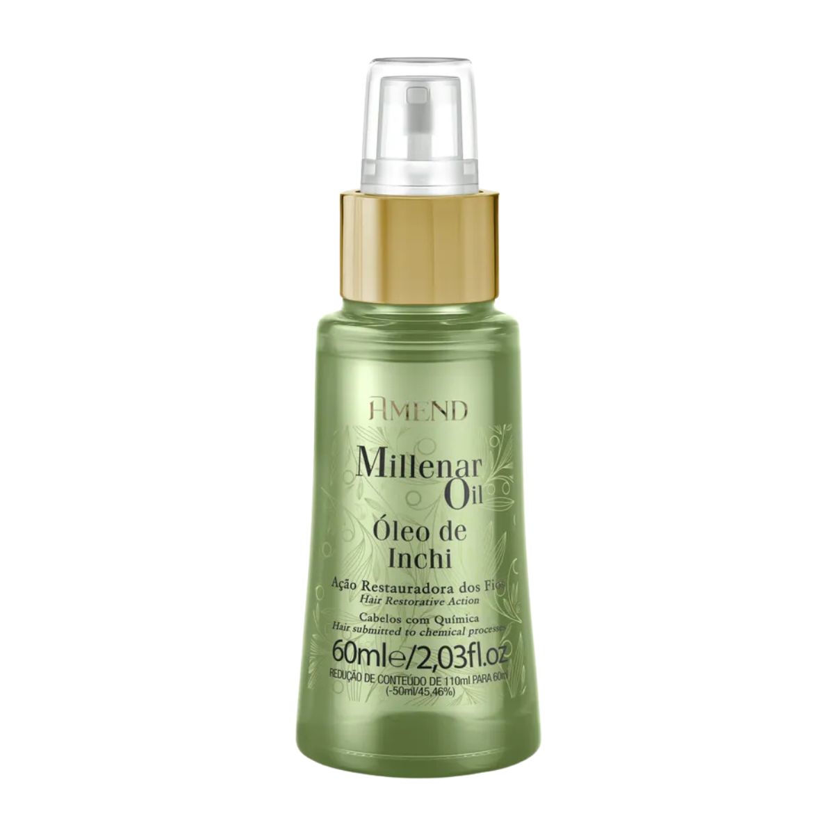 ÓLEO CAPILAR DE INCHI AMEND MILLENAR 60ML