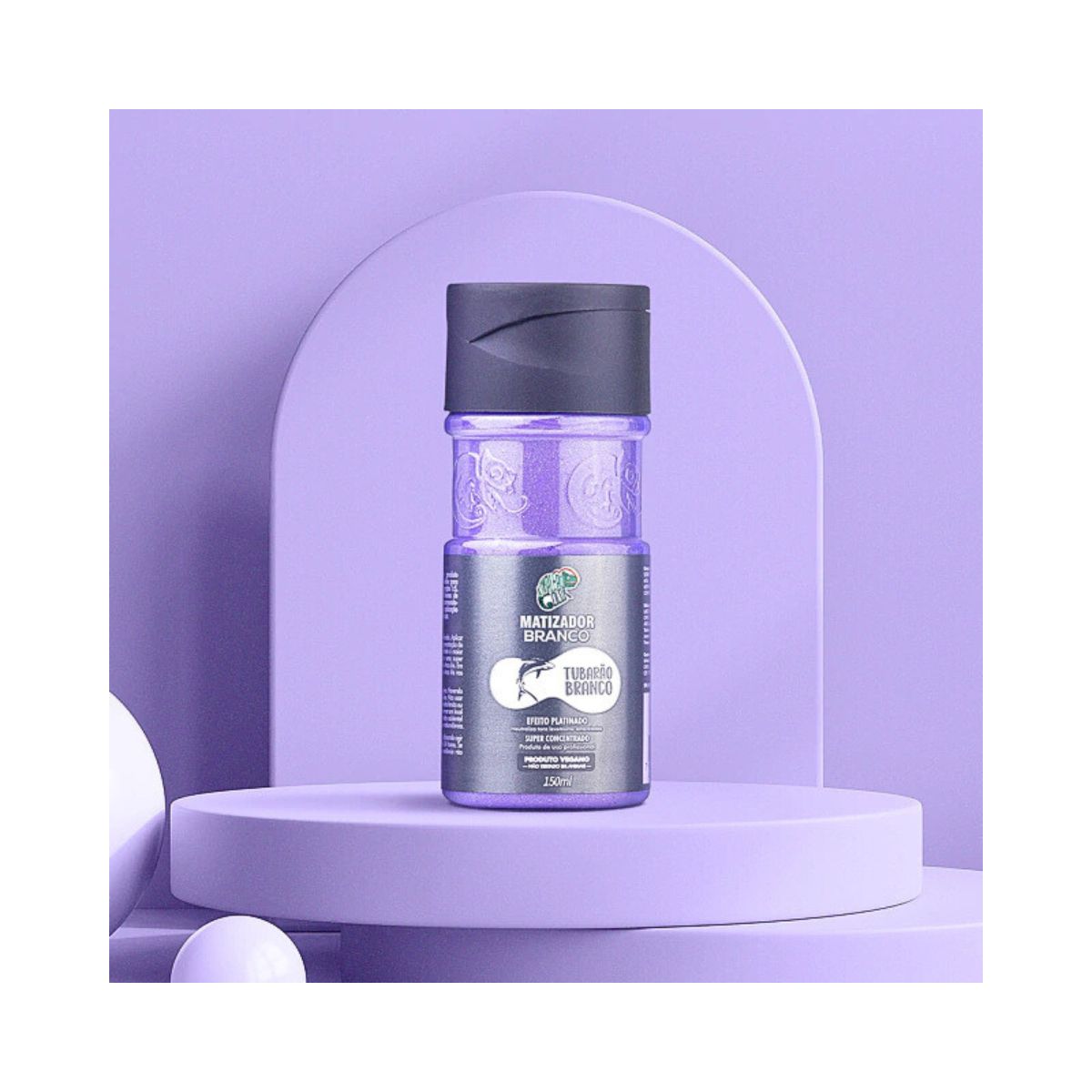 MASCARA PIGMENTANTE TONALIZANTE TUBARAO BRANCO KAMALEÃO 150ML