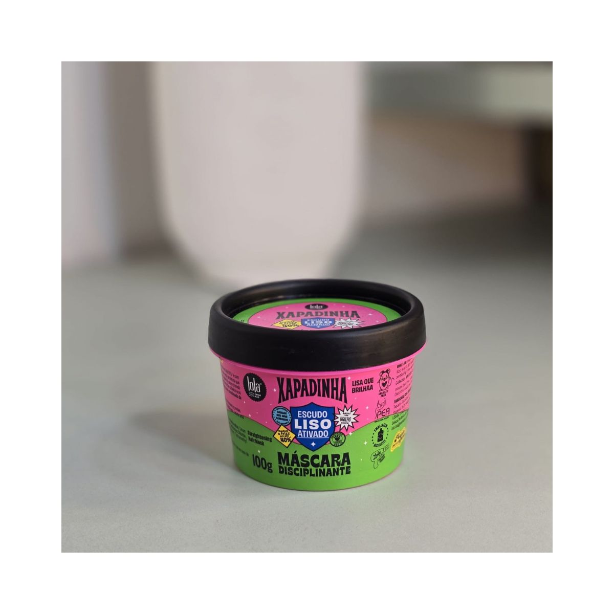 MÁSCARA XAPADINHA DISCIPLINANTE LOLA COSMETICS 100G