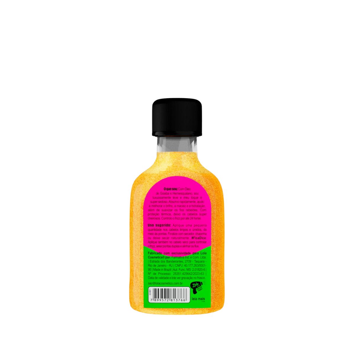ÓLEO XAPADINHA DISCIPLINANTE LOLA COSMETICS 50ML